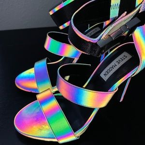 Steve Madden felice reflective sandal
